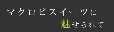 マクロビスイーツに魅せられて