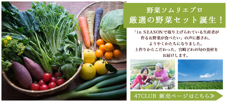 in SEASON 野菜セット誕生